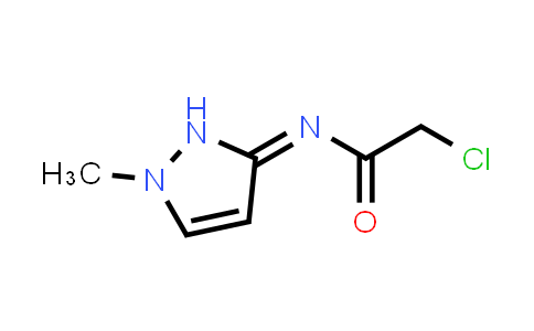 2-氯-N-(1-甲基-1,2-二氫-3H-吡唑-3-亞基)乙酰胺