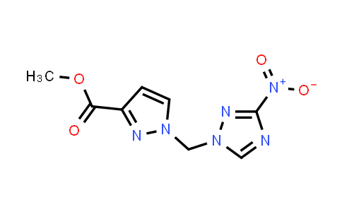1-((3-硝基-1H-1,2,4-三唑-1-基)甲基)-1H-吡唑-3-羧酸酯甲酯