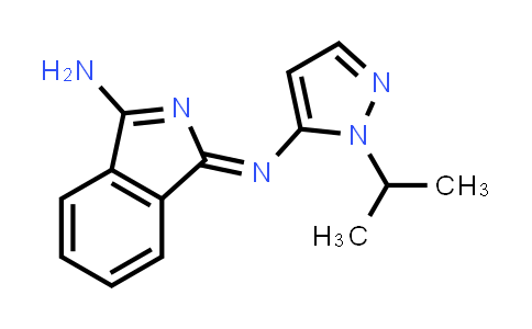 1-{[1-(propan-2-yl)-1h-pyrazol-5-yl]imino}-1h-isoindol-3-amine