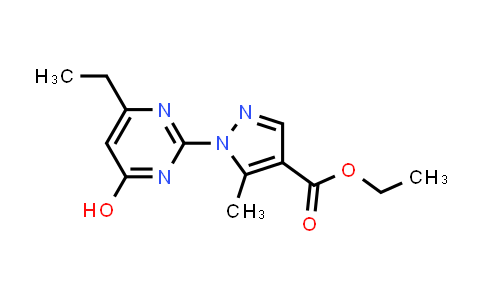 1-(4-乙基-6-羥基嘧啶-2-基)-5-甲基-1H-吡唑-4-羧酸乙酯