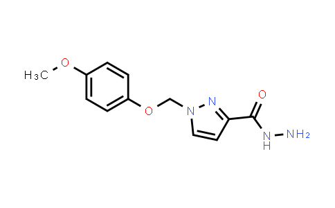 1-((4-甲氧基苯氧基)甲基)-1H-吡唑-3-碳酰肼