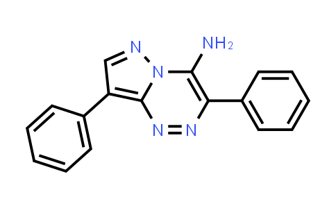 3,8-Diphenylpyrazolo[5,1-c][1,2,4]triazin-4-amine