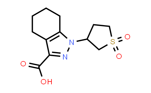 1-(1,1-Dioxidotetrahydrothiophen-3-yl)-4,5,6,7-tetrahydro-1h-indazole-3-carboxylic acid