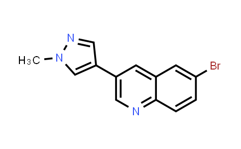 6-bromo-3-(1-methylpyrazol-4-yl)quinoline