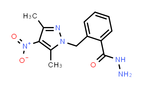2-((3,5-Dimethyl-4-nitro-1h-pyrazol-1-yl)methyl)benzohydrazide