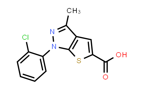 1-(2-氯苯基)-3-甲基-1H-噻吩并[2,3-c]吡唑-5-羧酸