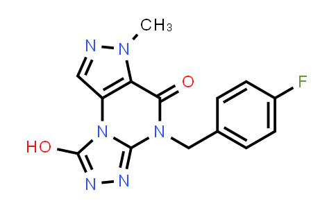 4-(4-氟苄基)-1-羟基-6-甲基-4H-吡唑并[3,4-e][1,2,4]三唑并[4,3-a]嘧啶-5(6H)-酮