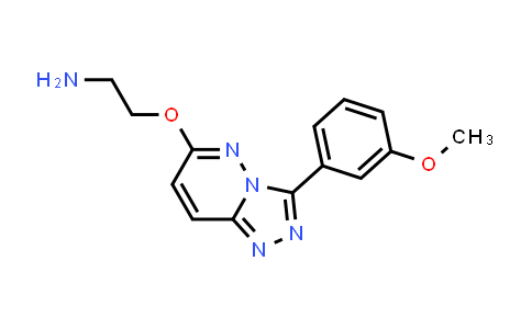 2-((3-(3-甲氧基苯基)-[1,2,4]三唑并[4,3-b]哒嗪-6-基)氧基)乙-1-胺