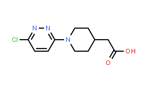 2-[1-(6-chloropyridazin-3-yl)piperidin-4-yl]acetic acid