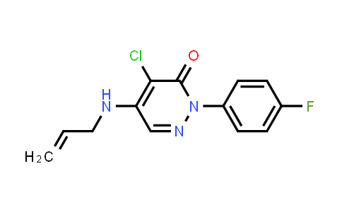 5-(烯丙氨基)-4-氯-2-(4-氟苯基)哒嗪-3(2H)-酮