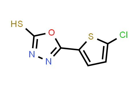 5-(5-氯-2-噻吩基)-1,3,4-噁二唑-2-硫醇