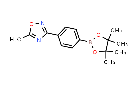 5-甲基-3-[4-(四甲基-1,3,2-二氧杂硼环戊烷-2-基)苯基]-1,2,4-噁二唑