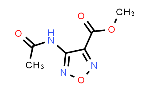 4-乙酰氨基-1,2,5-恶二唑-3-羧酸甲酯