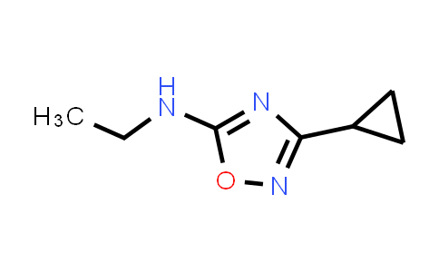 3-Cyclopropyl-N-ethyl-1,2,4-oxadiazol-5-amine