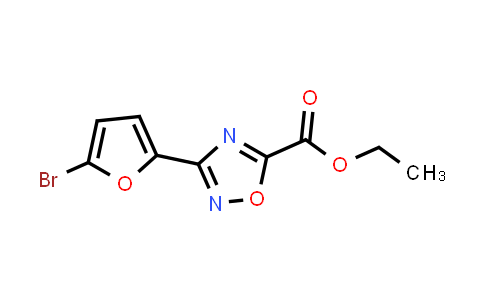 Ethyl 3-(5-bromofuran-2-yl)-1,2,4-oxadiazole-5-carboxylate