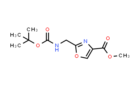 Methyl 2-({[(tert-butoxy)carbonyl]amino}methyl)-1,3-oxazole-4-carboxylate
