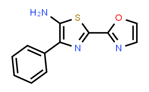 2-(Oxazol-2-yl)-4-phenylthiazol-5-amine