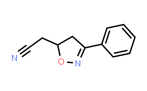 2-(3-苯基-4,5-二氫-1,2-噁唑-5-基)乙腈