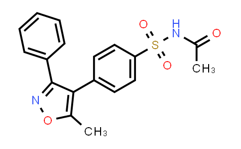 N-((4-(5-Methyl-3-phenylisoxazol-4-yl)phenyl)sulfonyl)acetamide