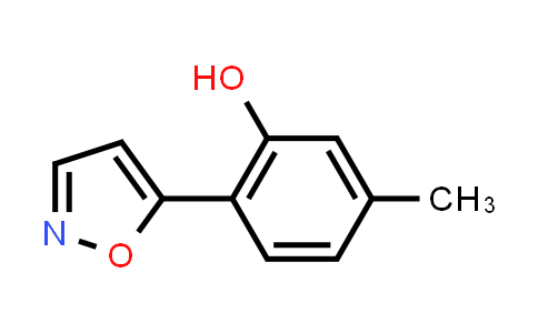 2-(5-异恶唑基)-4-甲基苯酚