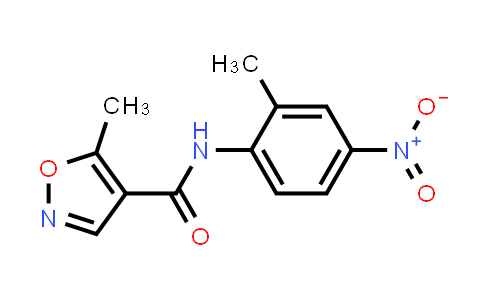5-甲基-n-(2-甲基-4-硝基苯基)-1,2-噁唑-4-甲酰胺