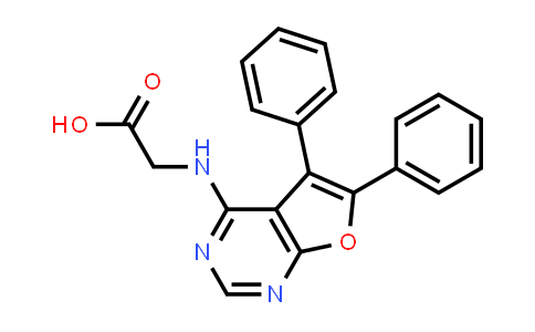 (5,6-Diphenyl-furo[2,3-d]pyrimidin-4-ylamino)-acetic acid