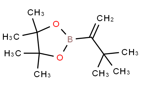 2-(3,3-二甲基-1-丁烯-2-基)-4,4,5,5-四甲基-1,3,2-二氧硼杂环戊烷