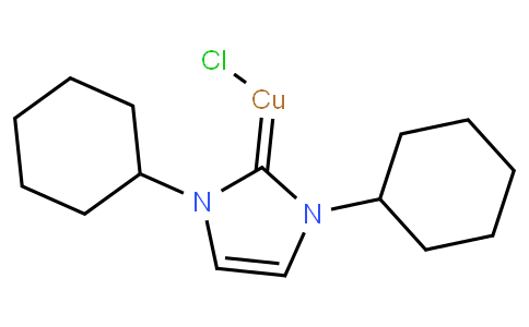 (1,3-dicyclohexyl-1H-imidazol-2(3H)-ylidene)copper(III) chloride