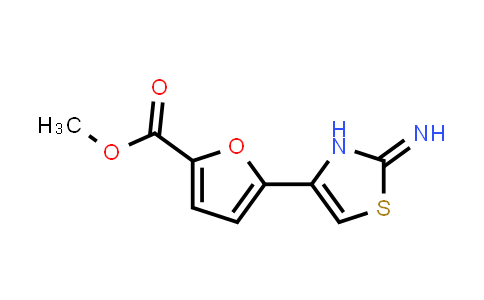 5-(2-亞胺-2,3-二氫噻唑-4-基)呋喃-2-羧酸酯甲酯
