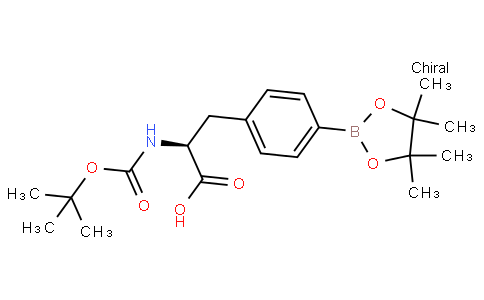 (S)-2-(叔丁氧基羰基氨基)-3-(4-(4,4,5,5-四甲基-1,3,2-二氧雜環(huán)戊硼烷-2-基)苯基)丙酸