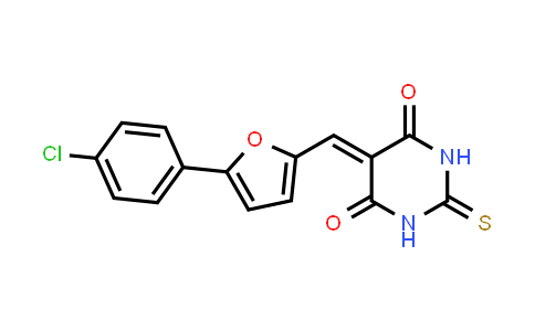 5-((5-(4-Chlorophenyl)furan-2-yl)methylene)-2-thioxodihydropyrimidine-4,6(1H,5H)-dione