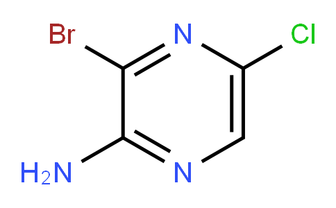 3-bromo-5-chloropyrazin-2-amine