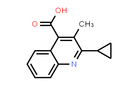 2-环丙基-3-甲基喹啉-4-羧酸