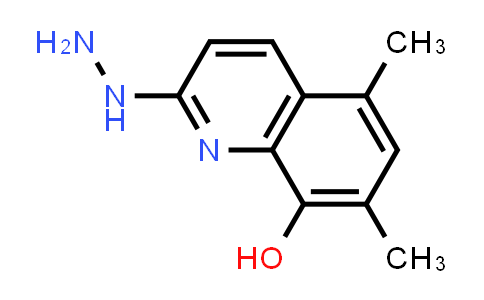2-Hydrazinyl-5,7-dimethylquinolin-8-ol