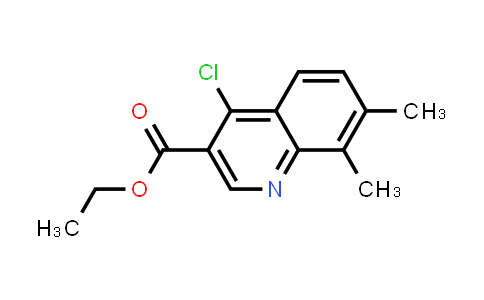 4-氯-7,8-二甲基喹啉-3-羧酸乙酯