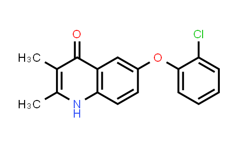 6-(2-氯苯氧基)-2,3-二甲基-1,4-二氢喹啉-4-酮