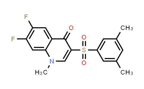3-((3,5-Dimethylphenyl)sulfonyl)-6,7-difluoro-1-methylquinolin-4(1H)-one