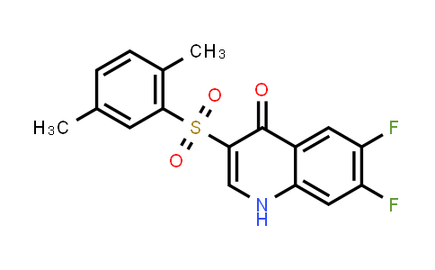 3-((2,5-Dimethylphenyl)sulfonyl)-6,7-difluoroquinolin-4(1H)-one