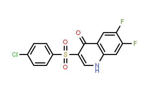 3-((4-Chlorophenyl)sulfonyl)-6,7-difluoroquinolin-4(1H)-one