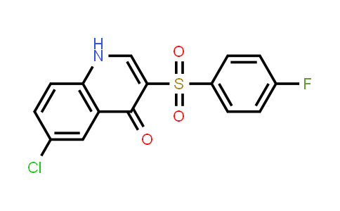 6-Chloro-3-((4-fluorophenyl)sulfonyl)quinolin-4(1H)-one