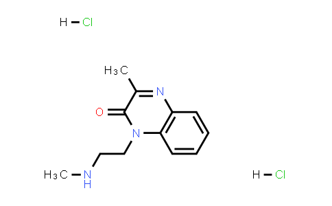 3-Methyl-1-[2-(methylamino)ethyl]-1,2-dihydroquinoxalin-2-one dihydrochloride
