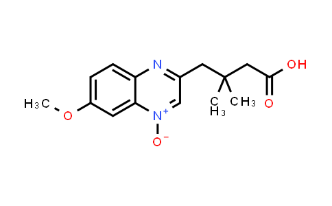 3-(3-羧基-2,2-二甲基丙基)-7-甲氧基喹喔啉1-氧化物