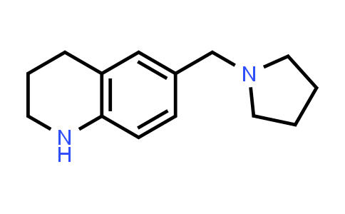 6-[(吡咯烷-1-基)甲基]-1,2,3,4-四氢喹啉