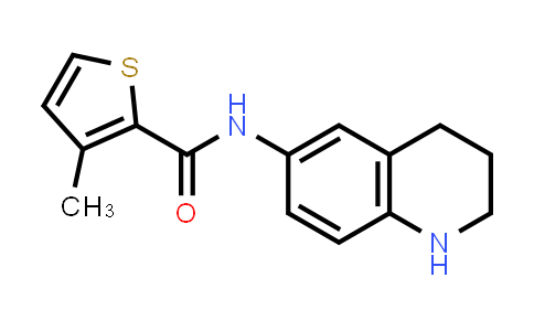 3-甲基-N-(1,2,3,4-四氢喹啉-6-基)噻吩-2-甲酰胺