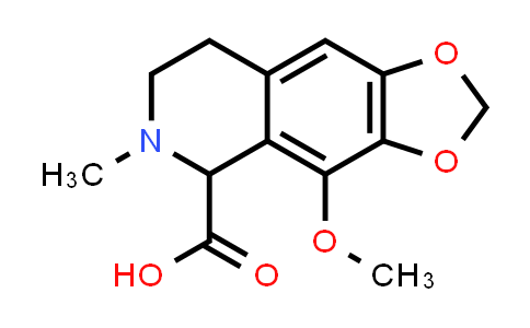 4-甲氧基-6-甲基-5,6,7,8-四氢-[1,3]二氧代[4,5-g]异喹啉-5-羧酸