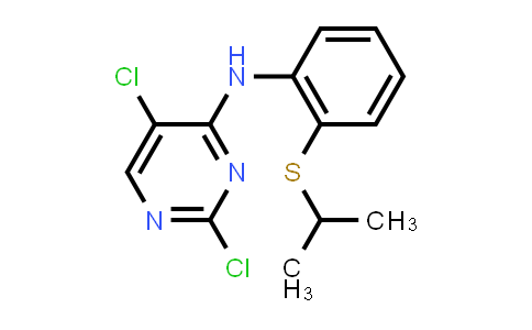 2,5-二氯-N-[2-[異丙硫基]苯基]-4-嘧啶胺