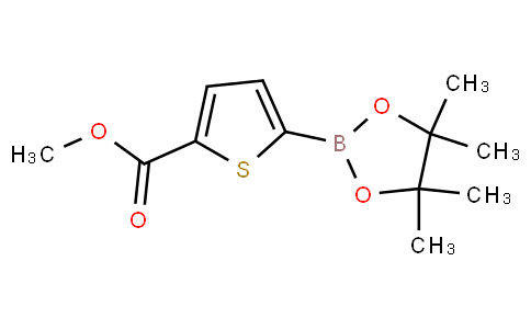 5-(4,4,5-三甲基-[1,3,2]二氧硼戊环-2-基)-噻吩-2-甲酸甲酯