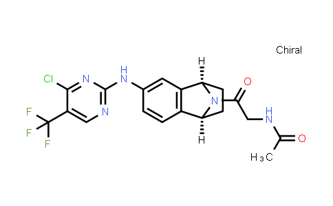 N-(2-((1S,4R)-6-((4-氯-5-(三氟甲基)嘧啶-2-基)氨基)-1,2,3,4-四氢-1,4-表亚氨基-9-基)-2-氧代乙基)乙酰胺