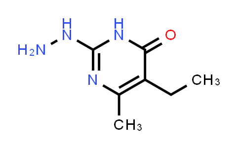 5-乙基-2-肼基-6-甲基嘧啶-4(3H)-酮