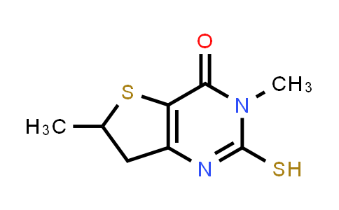 2-巰基-3,6-二甲基-6,7-二氫噻吩并[3,2-d]嘧啶-4(3H)-酮